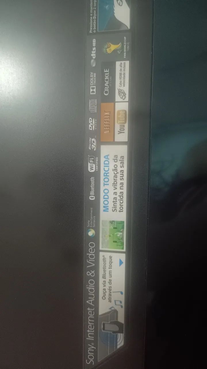 Blu-Ray Player Sony - Bluetooth, Wi-fi e Modo Torcida!