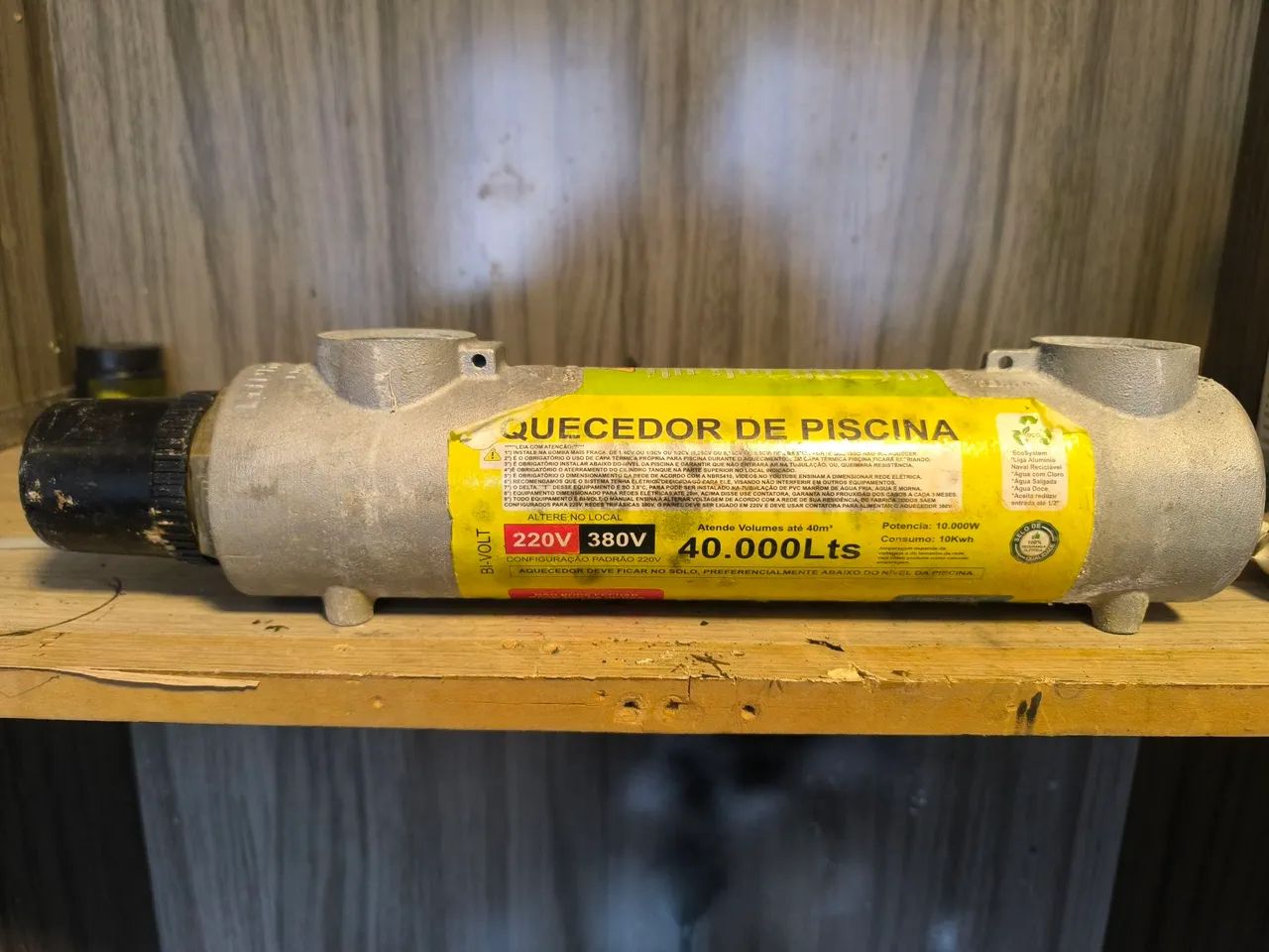 Aquecedor de piscina 10KW 220/380v
