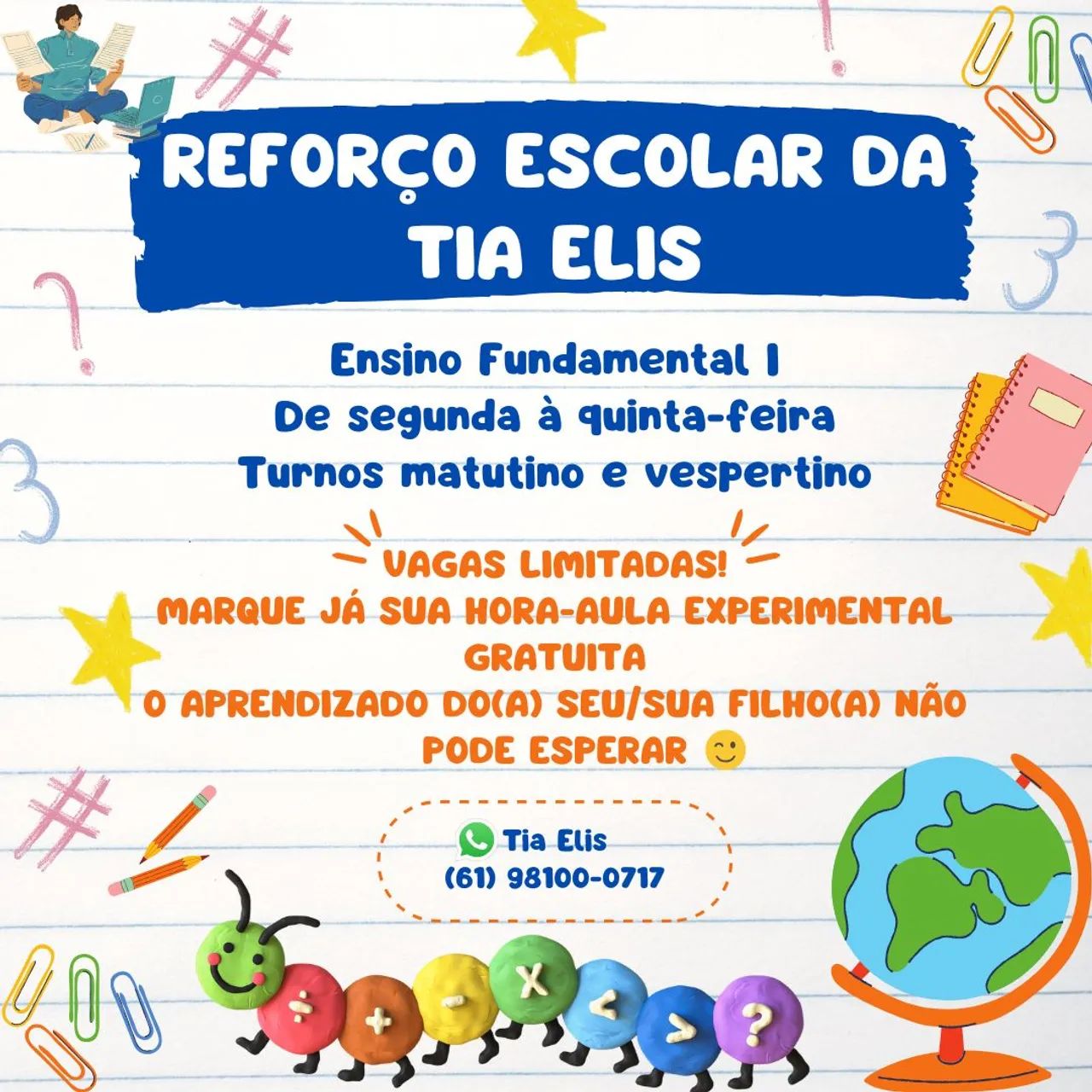 Reforço Escolar da Tia Elis