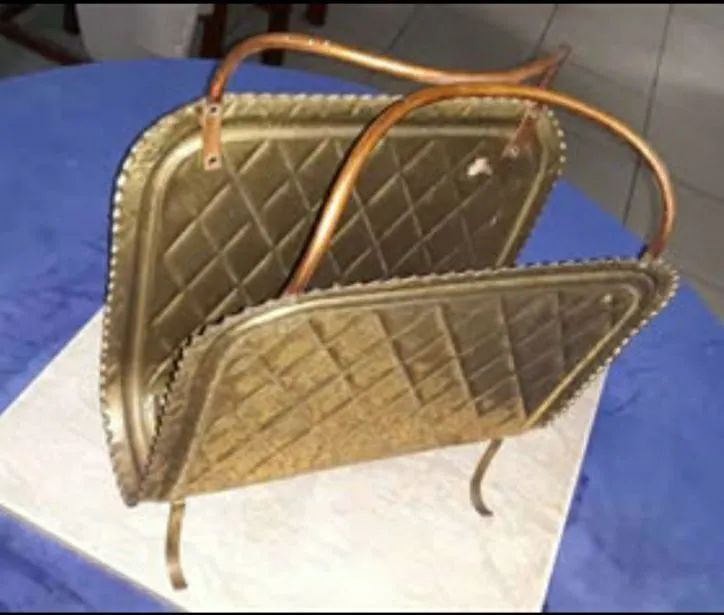 Porta revista e jornal retrô  - Foto 2