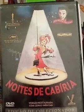 DVD DUPLO: Noites de Cabiria - Versátil - Raríssimo