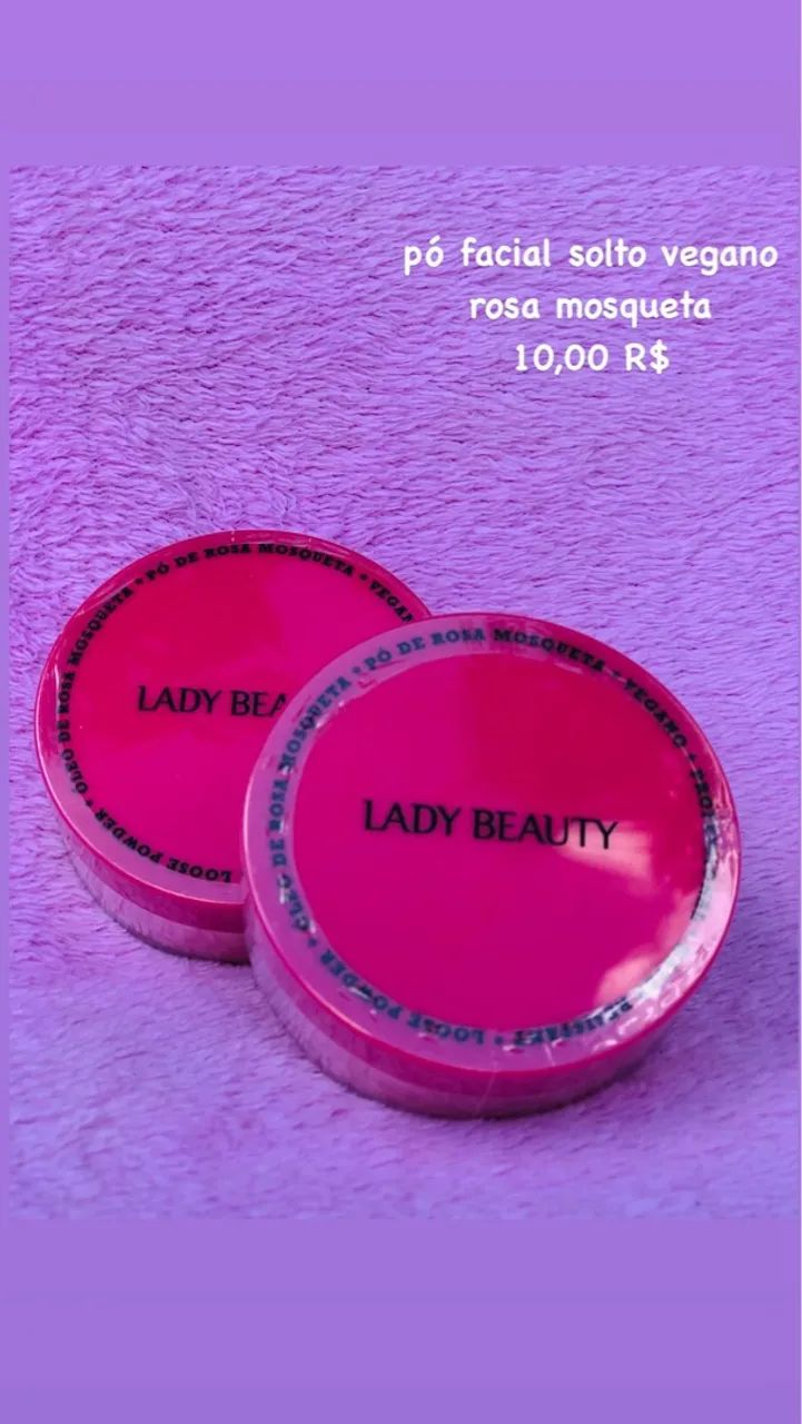 Pó Facial Rosa Mosqueta 10g - Ta Linda - Foto 2