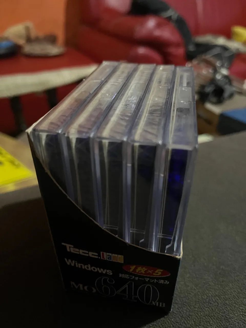 caixa de discos magneto-ópticos (MO) da marca Tecc.Land, com capacidade de 640MB - Foto 2
