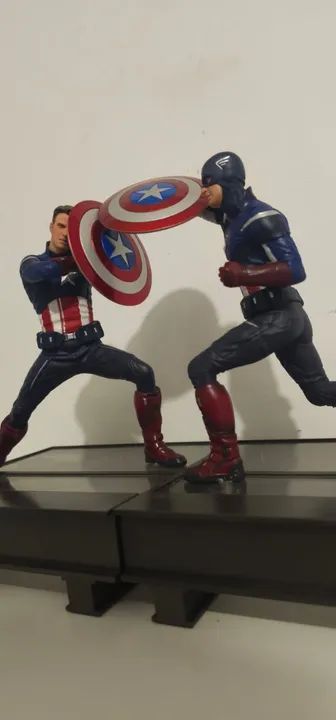 Diorama Capitão América - 1/10 Iron Studios - Foto 4