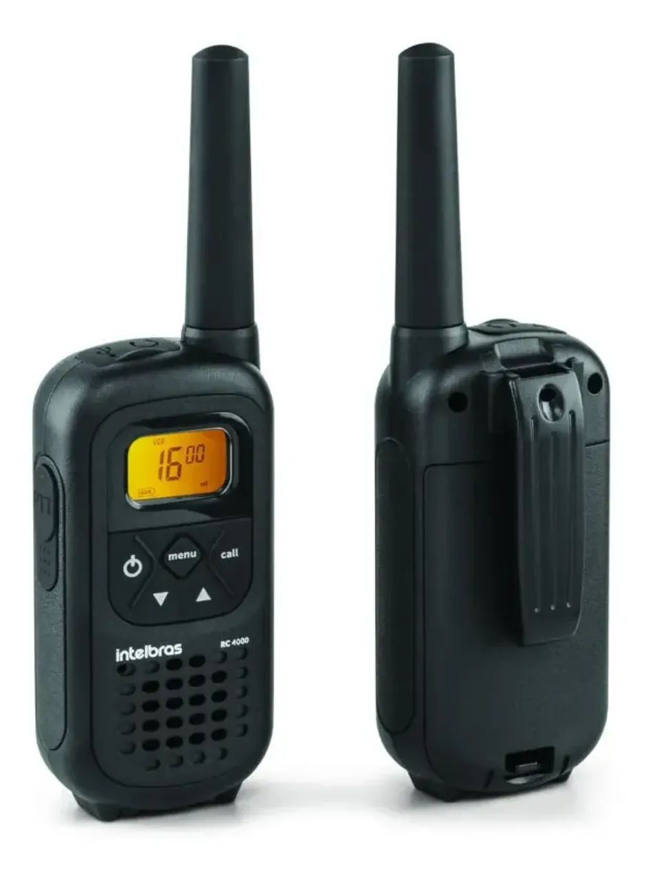 Radio comunicador RC 4002 Intelbras 26 canais alcance até 20km preto - Foto 6