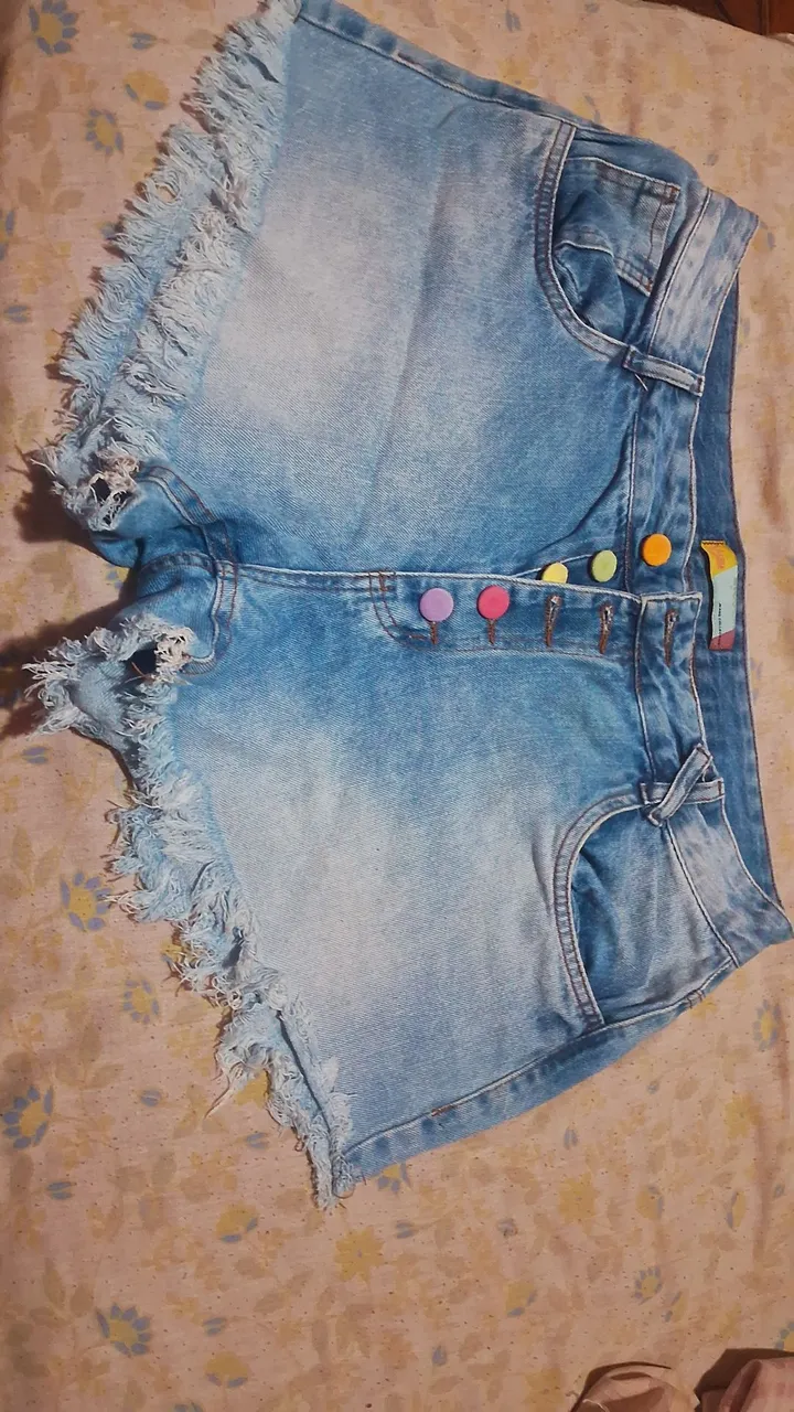 Shorts Jeans curto tam 46