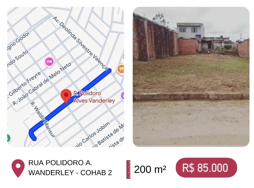 Terreno à venda na Cohab 2 - próximo à principal