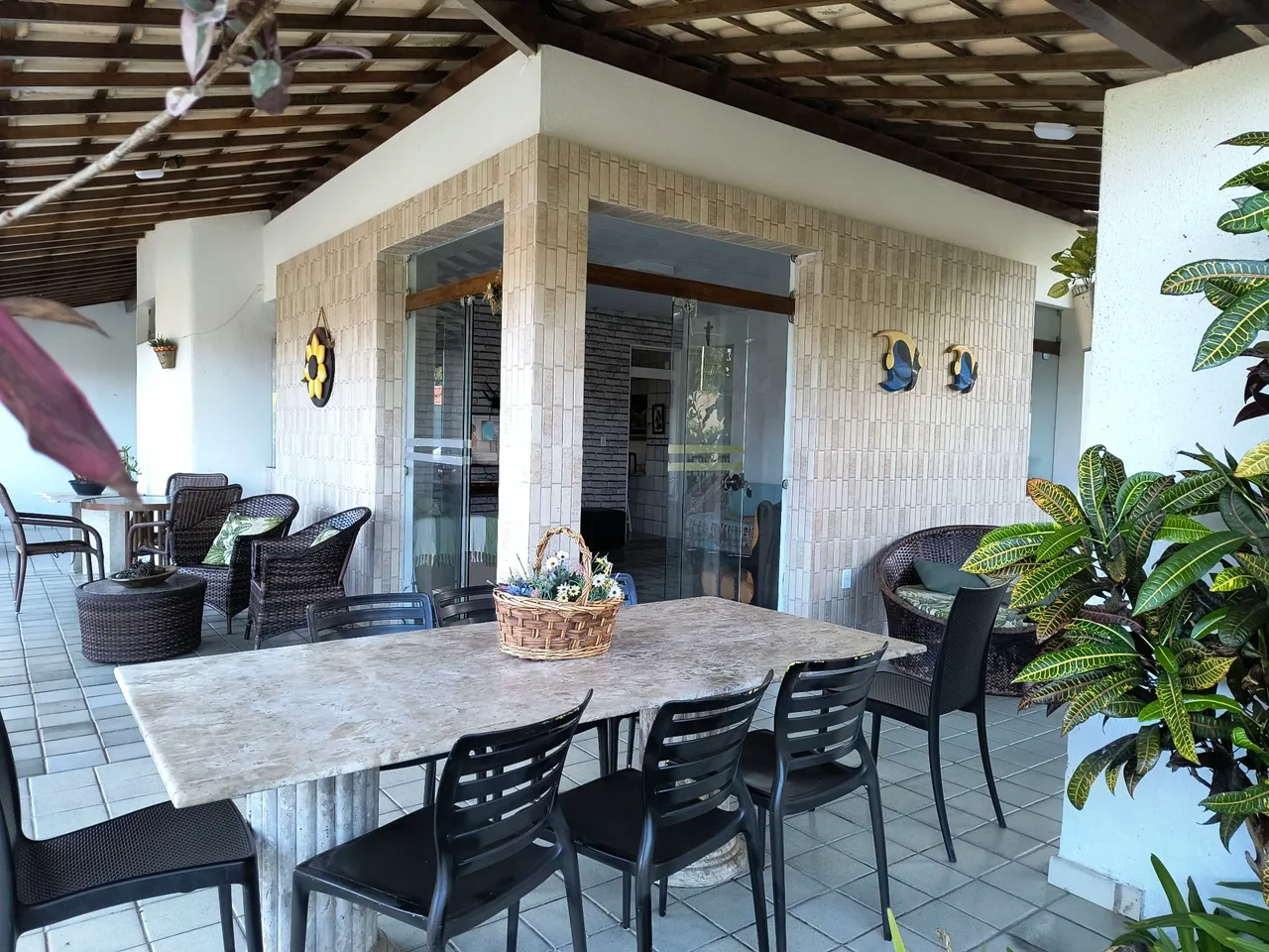 Casa de Temporada com Varanda e Conforto