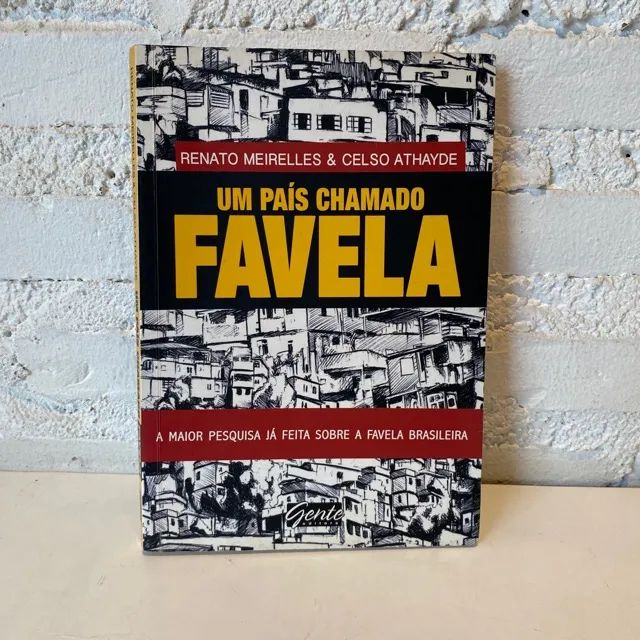 637 - Um país chamado Favela Renato Meirelles e Celso Athayde Livro 