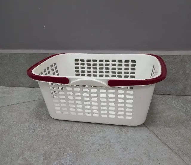 Cesta Plástica c/ Alça 34x15cm