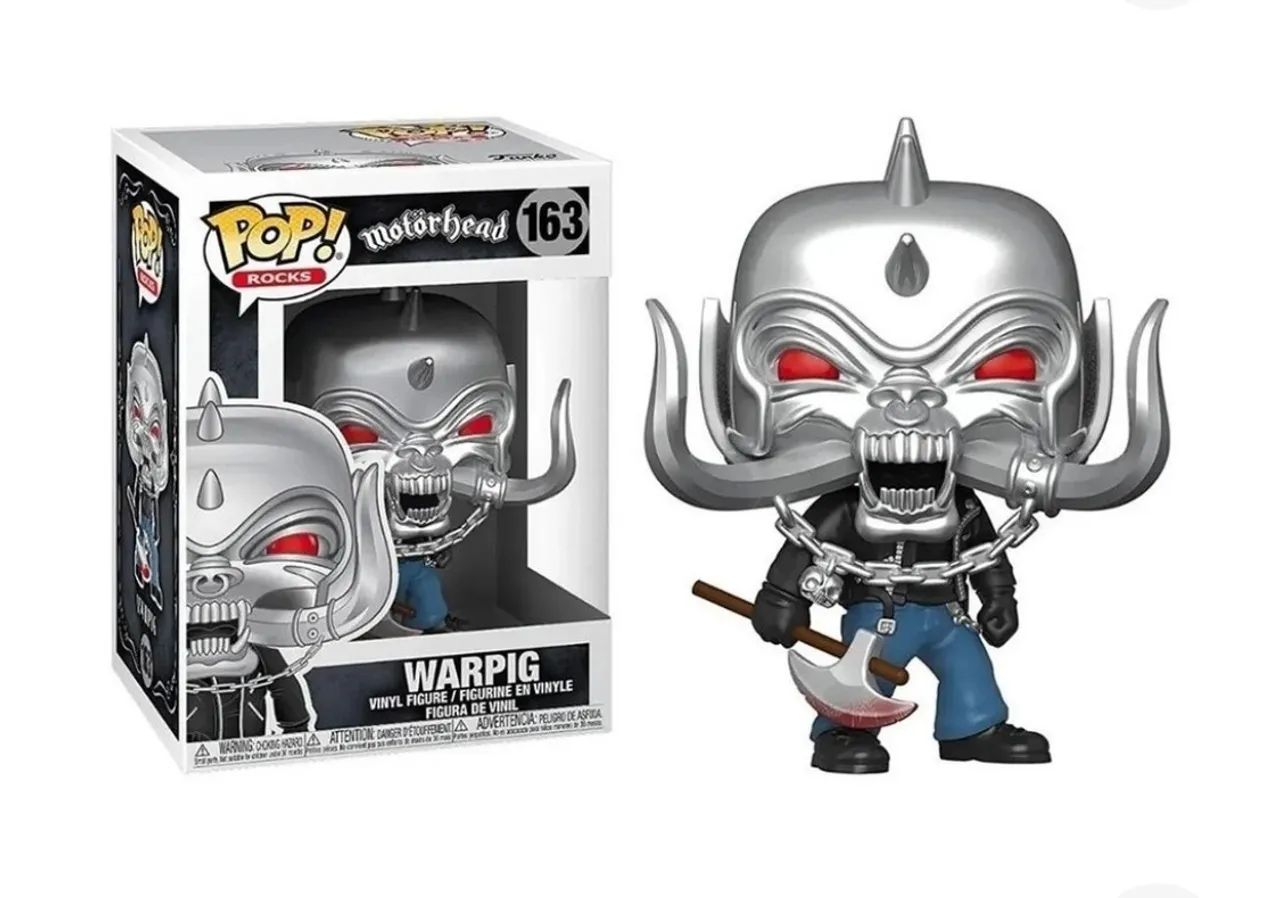 Funko Pop! Rocks Motörhead Lemmy Kilmister e Warpig - Foto 2