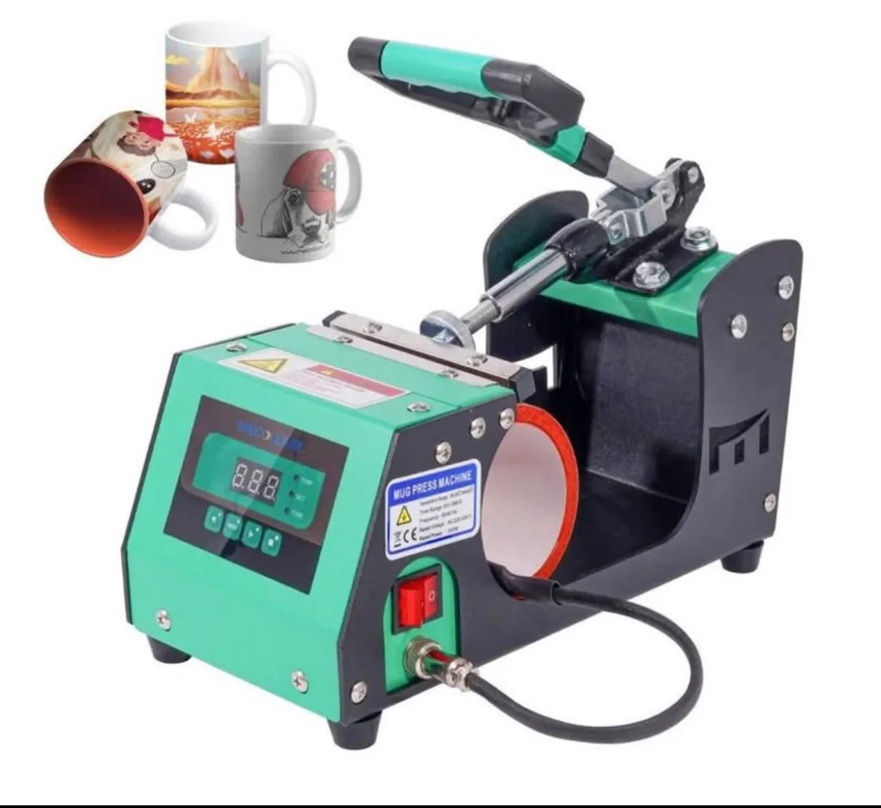MÁQUINA SUBLIMAÇÃO CANECAS