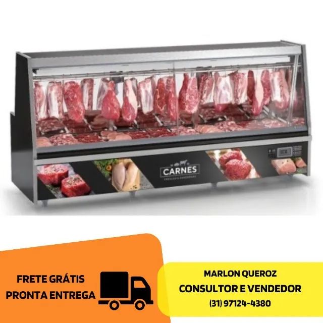 Balcão de Açougue 2.9M Gelopar Novo