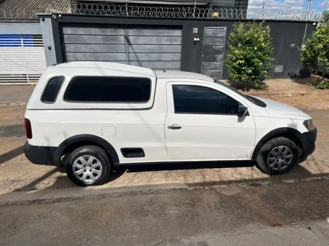 Saveiro 2016 1.6 com capota e fibra urgente só R$ 38.900,00 - Foto 3