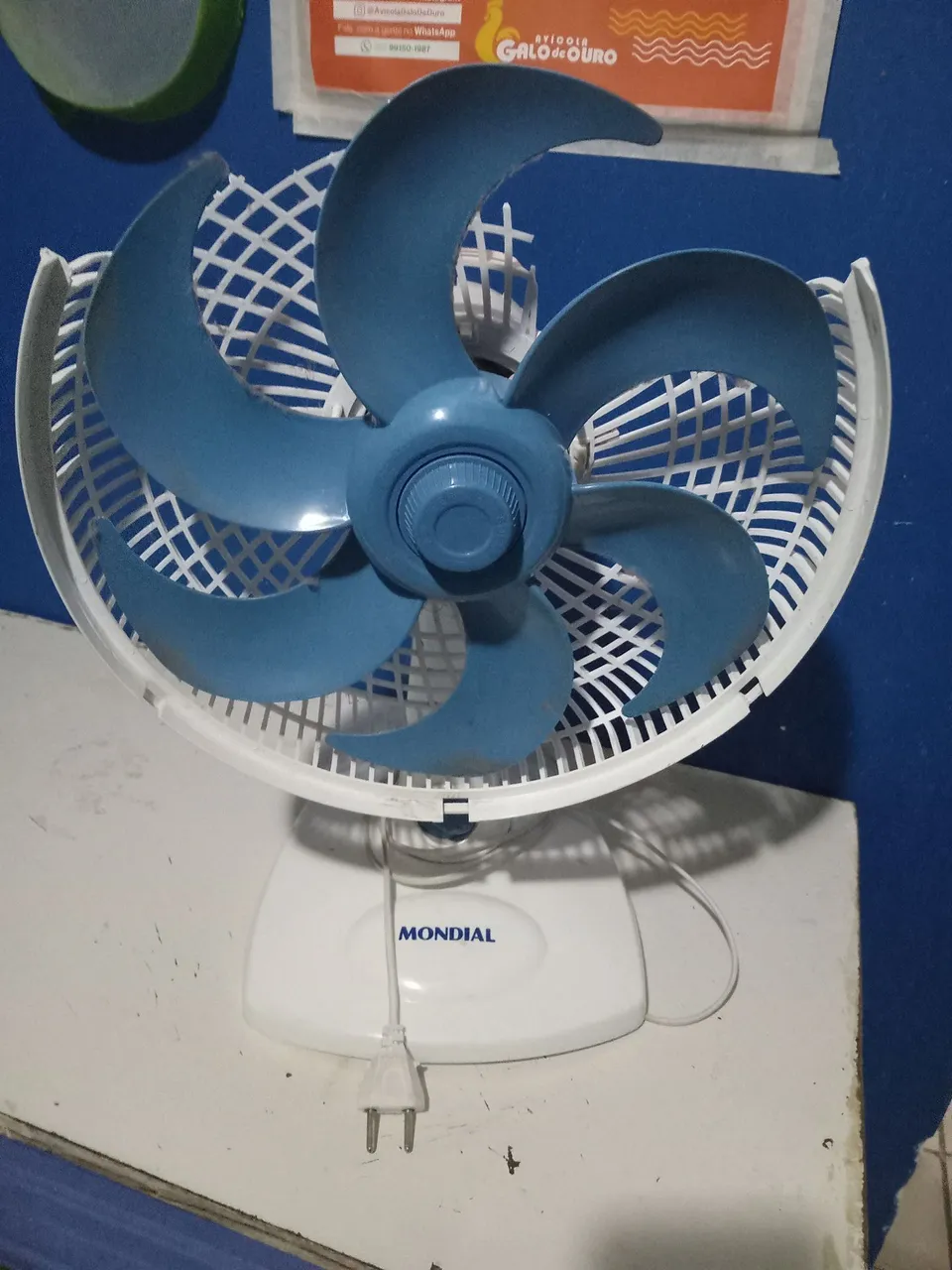 Ventilador de Mesa Mondial