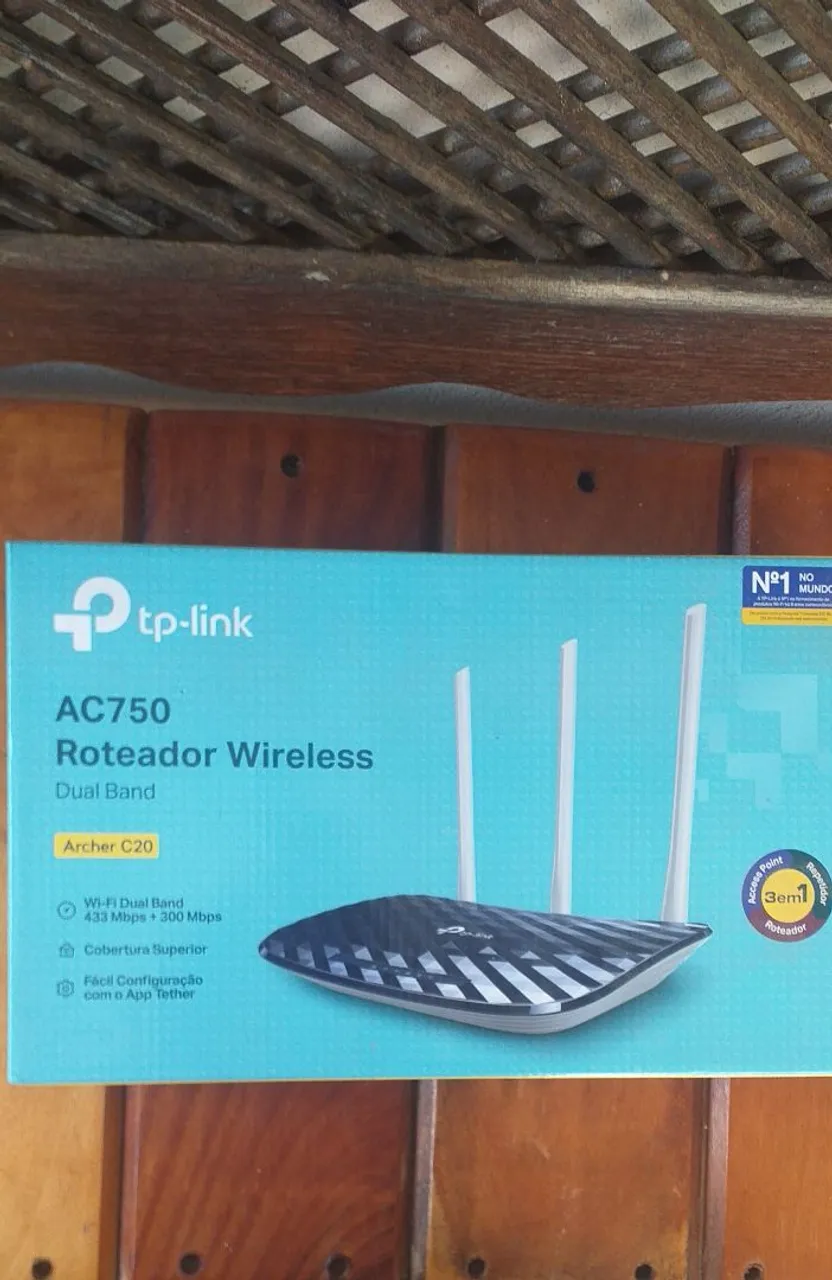 Roteador Tp-Link Archer C20 AC750 Dual Band