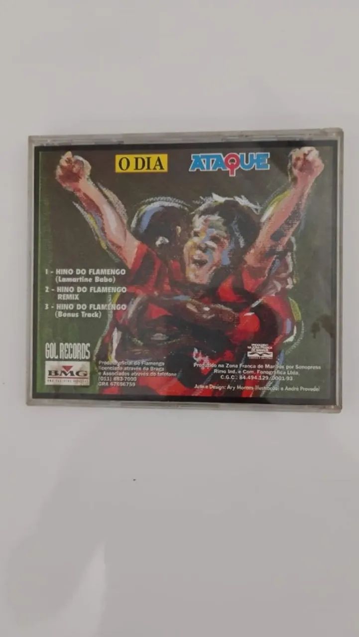 CD Hino do Flamengo 1995 *Coleção Torcedor* - Foto 3