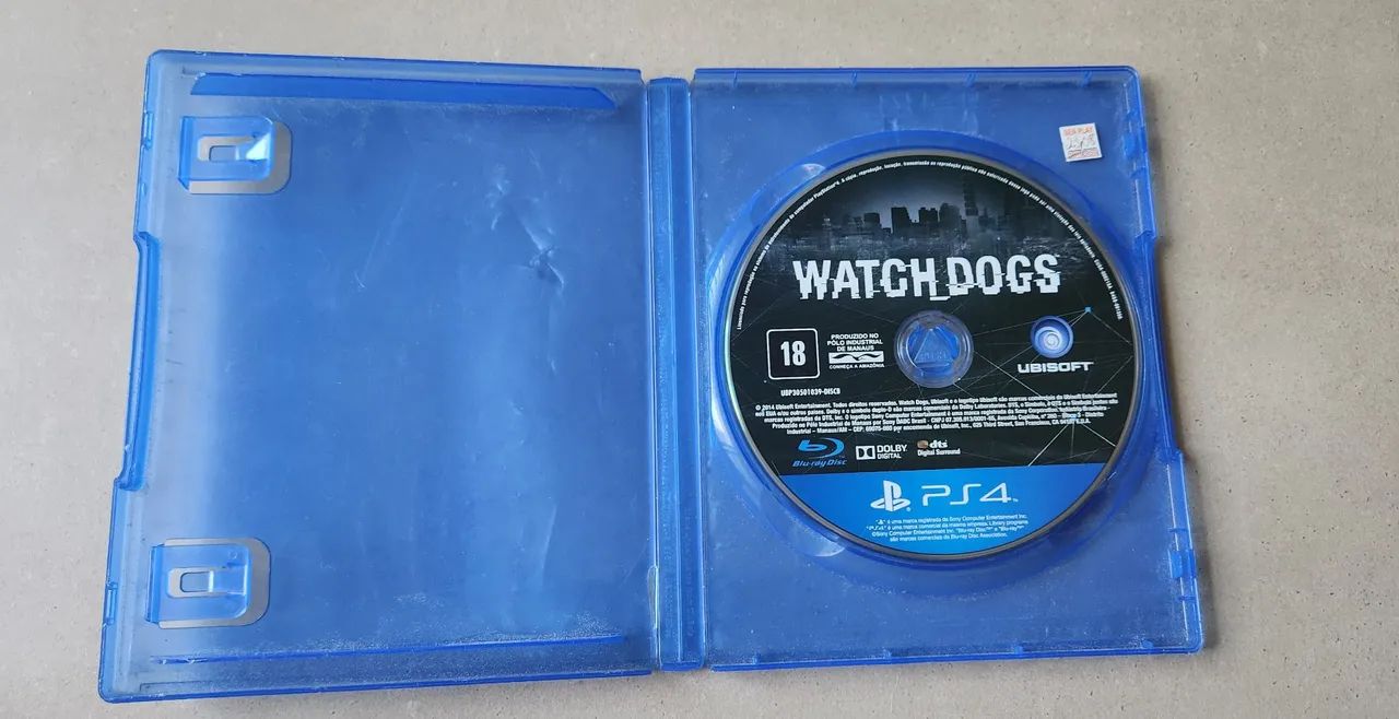 PS4 Watch Dogs Funcionando Playstation 4