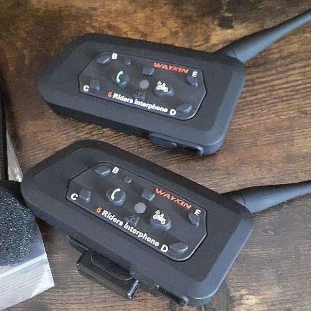 Par de Intercomunicadores para Motociclista Capacete Moto Wayxin Wx-R6 Novo - Foto 6
