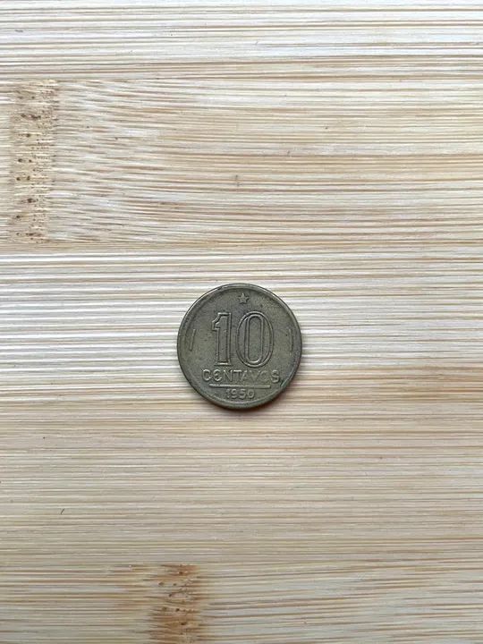 Moedas 10 centavos 1949 e 1950 - Foto 3