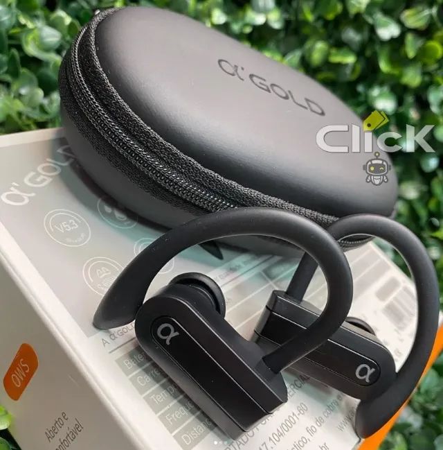 Fones De Ouvido Sem Fio Bluetooth Gancho Esporte