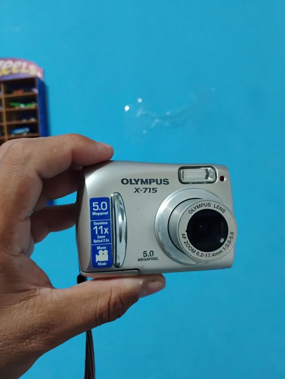 Camera digital olympus 5 mp X-715 linda 