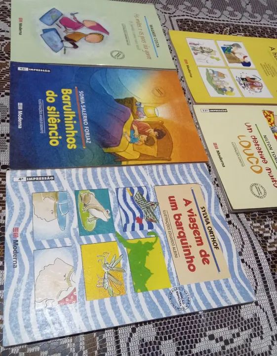 Cinco livros paradidáticos - Foto 6