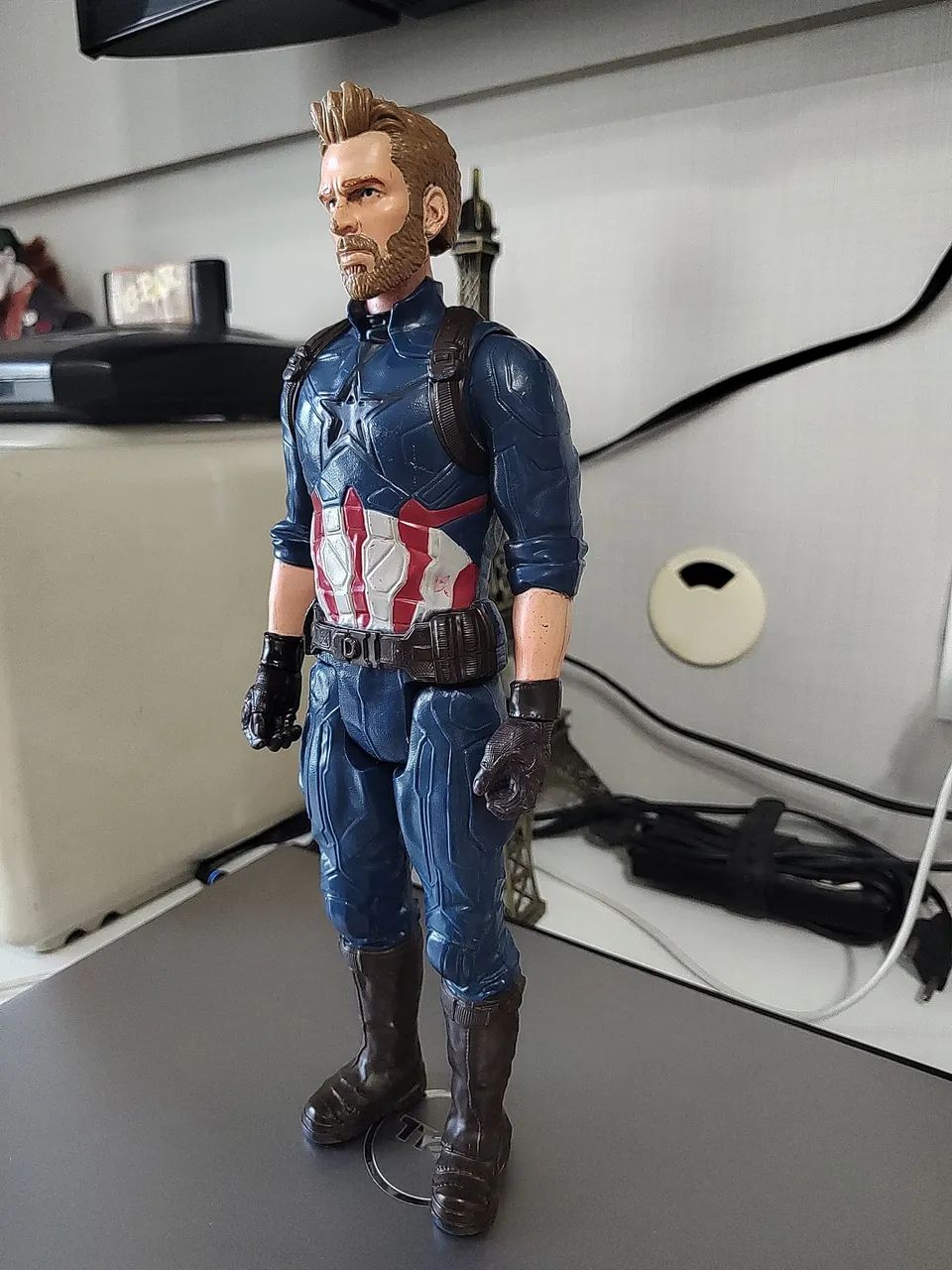Boneco Capitão América Marvel Avengers Hasbro 2017 Original  - Foto 2