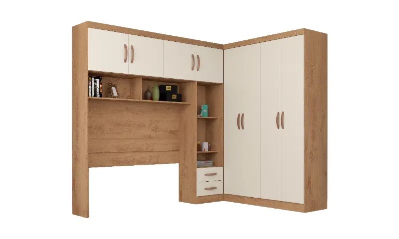 Roupeiro Parana Modulo Canto e Cama Box - Foto 2