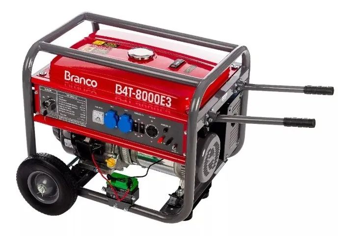 Gerador De Energia À Gasolina 8,0kva 15hp 220v Trifásico