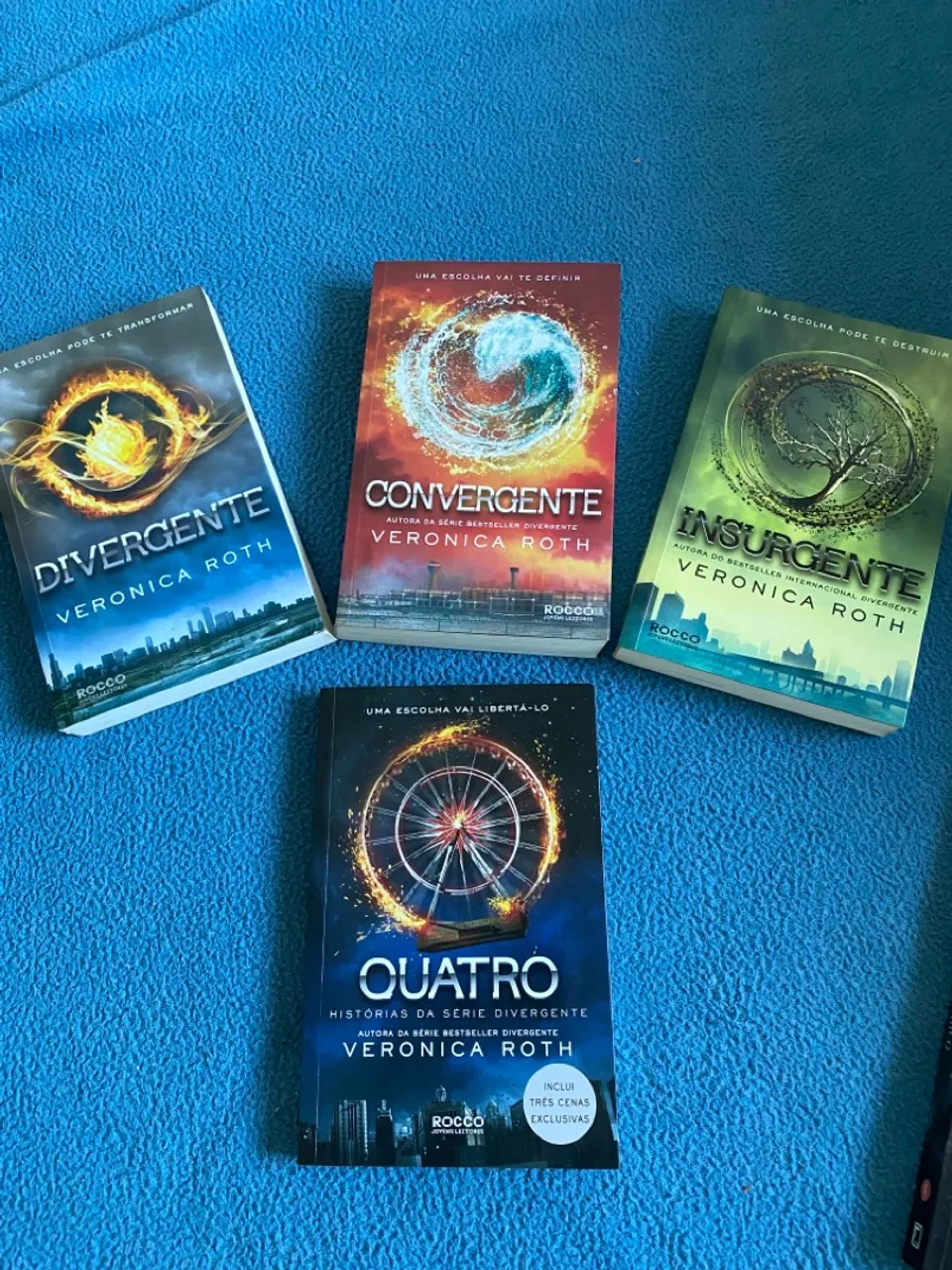 Coleção Divergente - Veronica Roth (4 Livros)