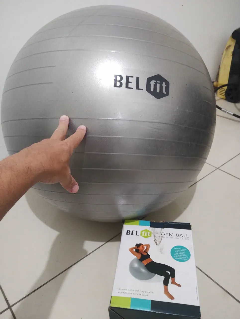 Bola de Ginástica 75cm Bel Fit