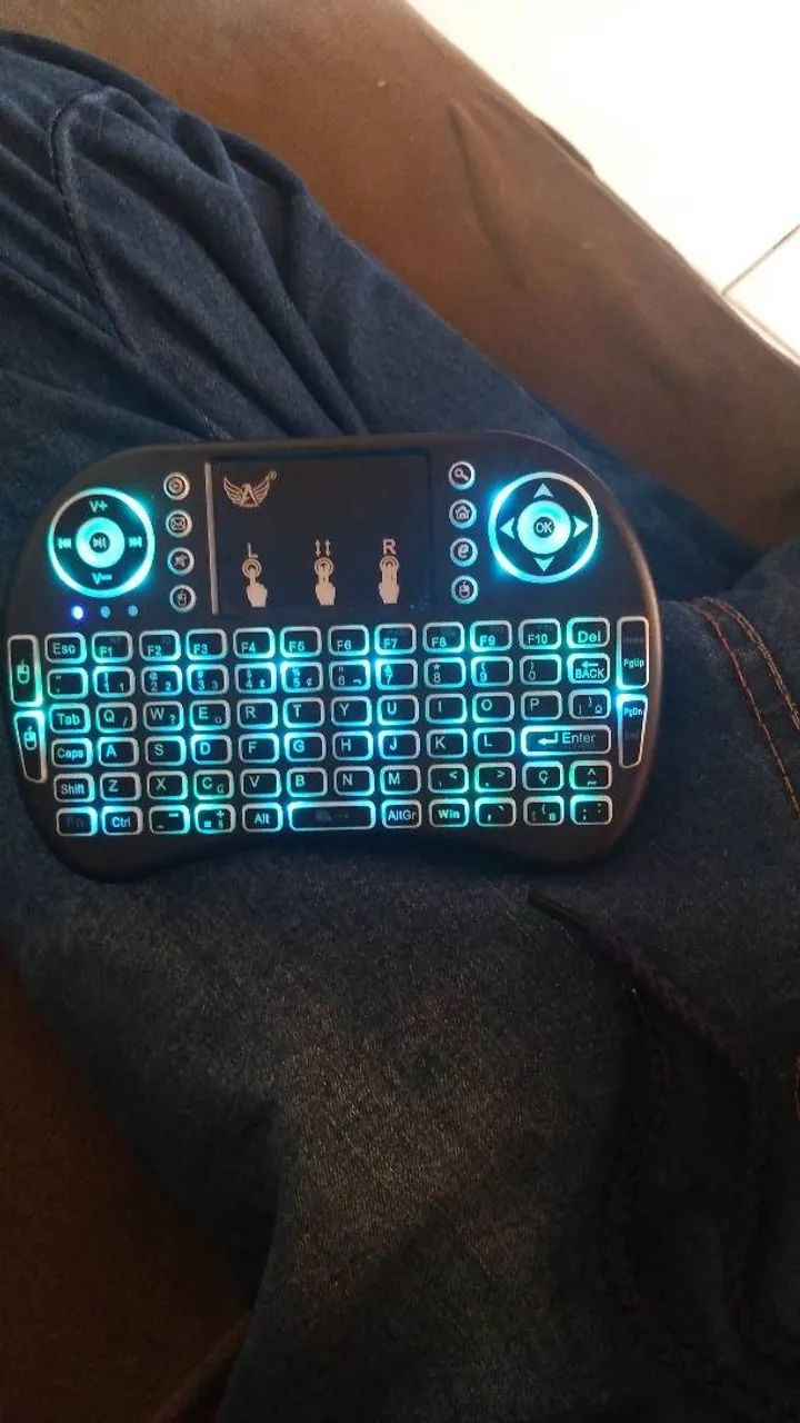 Mini Teclado i8 Sem Fio INOVA 