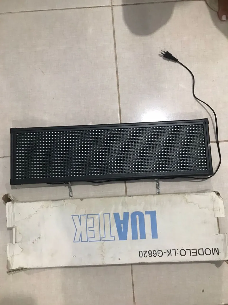 Display de LED LUATEK *