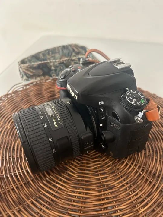 Câmera fullframe D610 com Lente Nikon 24-85mm f/3.5-4.5G ED VR - Foto 3