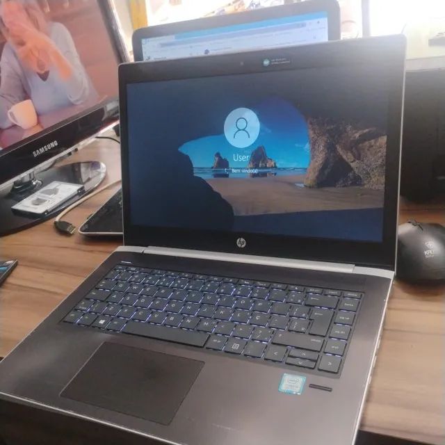 Notebook hp i5 de oitava com ssd (rapido) - Foto 3