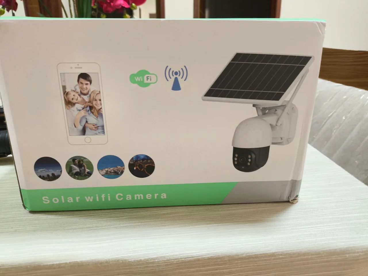 Câmera Solar Wifi - Segurança e Praticidade