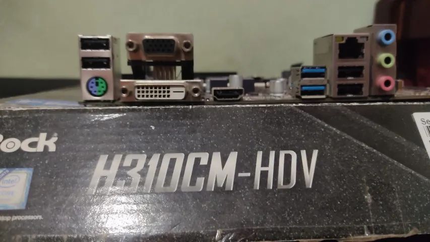 Asrock  H310M - HDV - Lga 1151 - 8ª e 9ª geração - Foto 3
