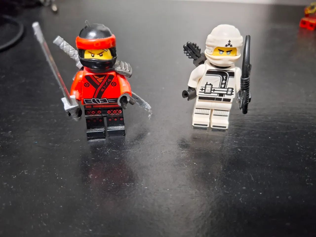 Kit minifiguras Kai e Zane LEGO Ninjago - Original
