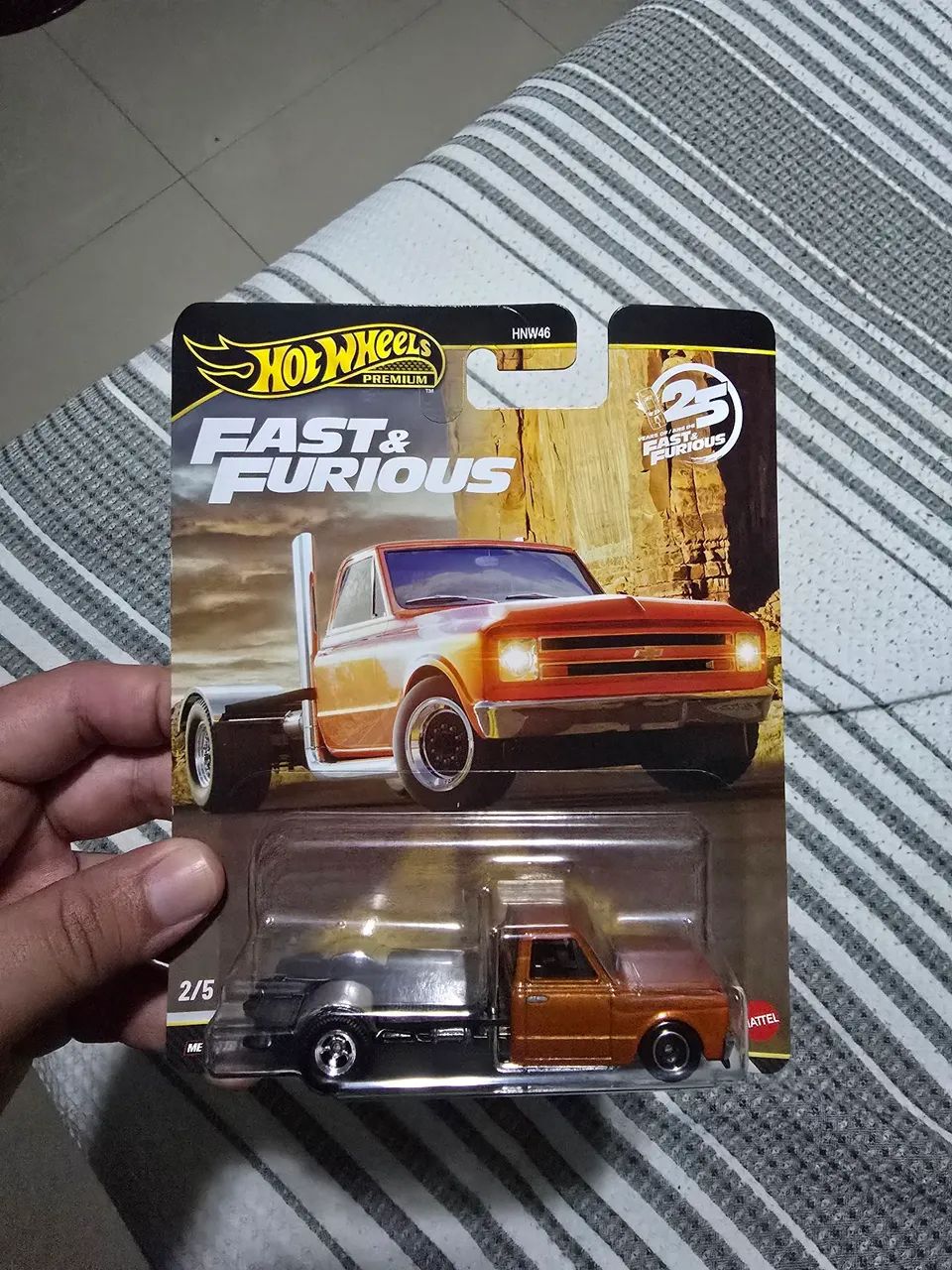 Hot Wheels premium velozes e furiosos Chevy C-10 1967