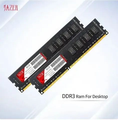 Memória DDR3 16GB 1600 MHZ Jazer PC12800 2x8 GB - Memória RAM