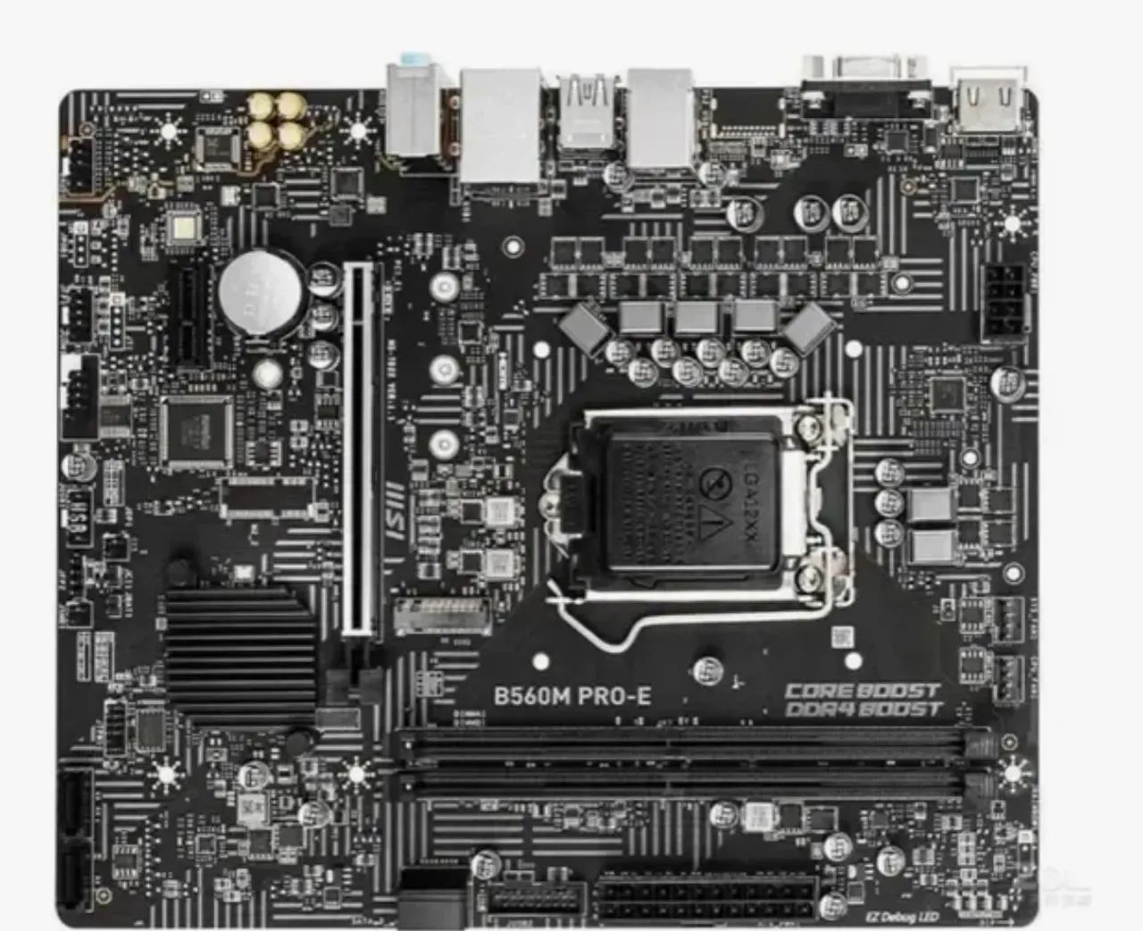Vendo placa-mãe Msi B560m Pro-e, Intel Lga 1200 Max - Foto 4