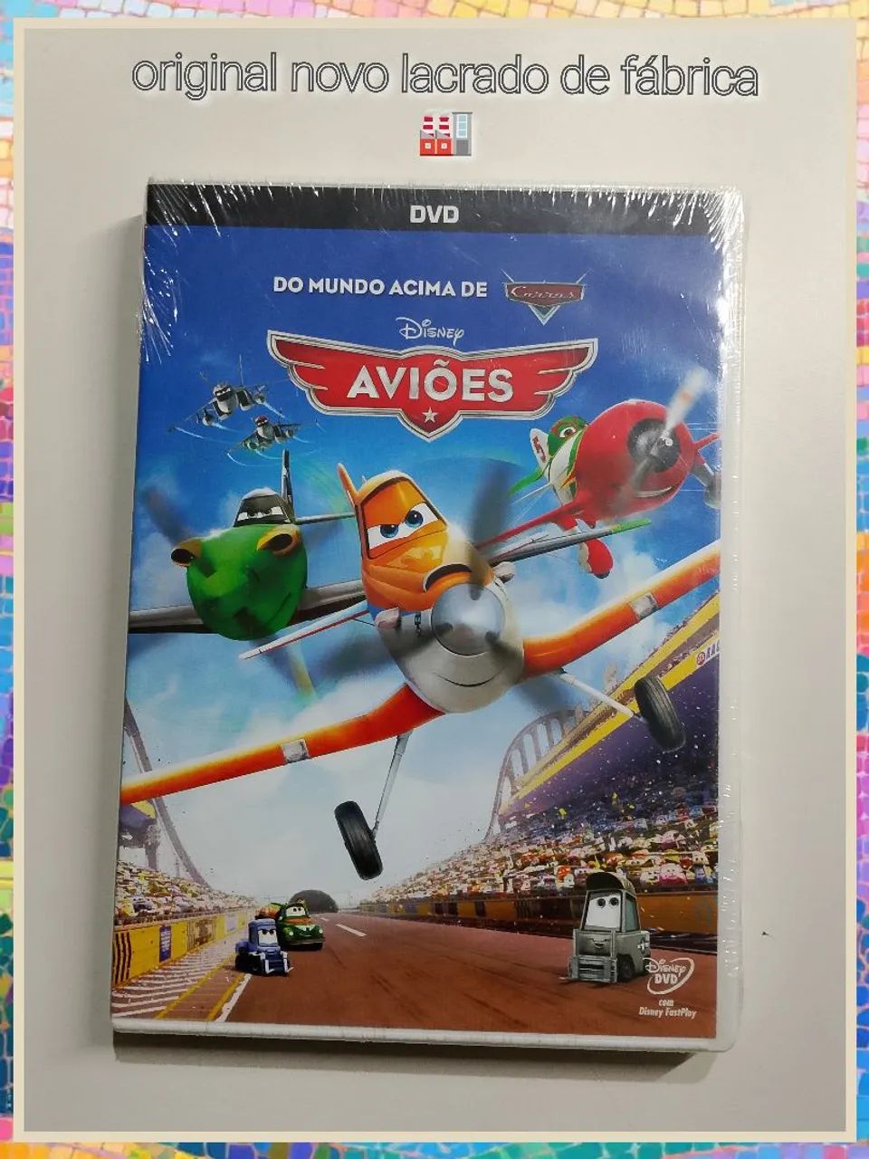 DVD Disney Aviões original lacrado 