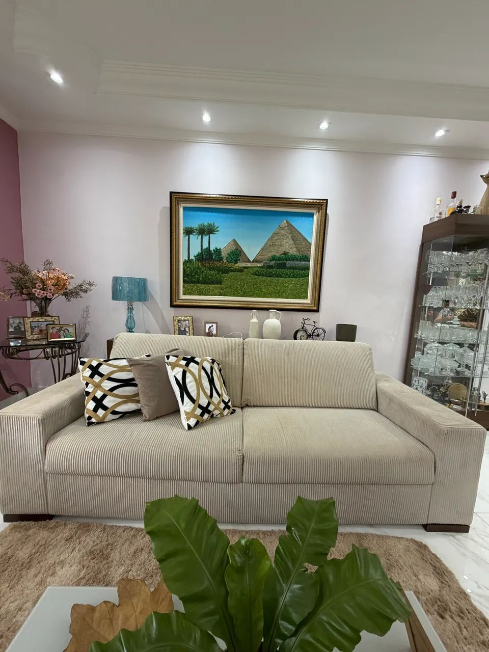Conjunto de sofás para sala de 4 e 2 lugares - Foto 3