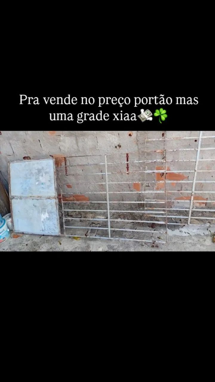 Vende-se portão de grade 