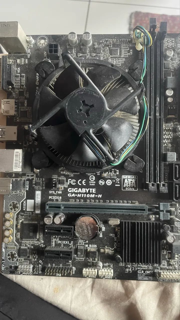 kit placa mãe e processador  - Foto 2