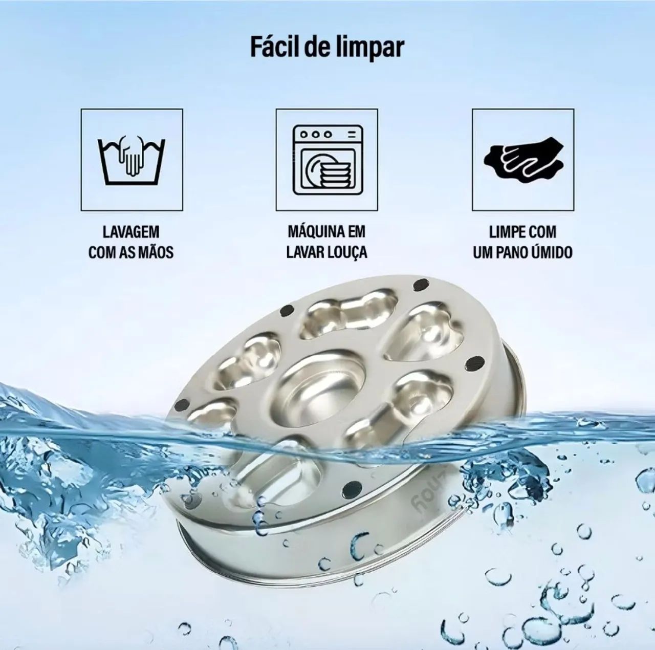 Comedouro lento pet inox - Foto 3