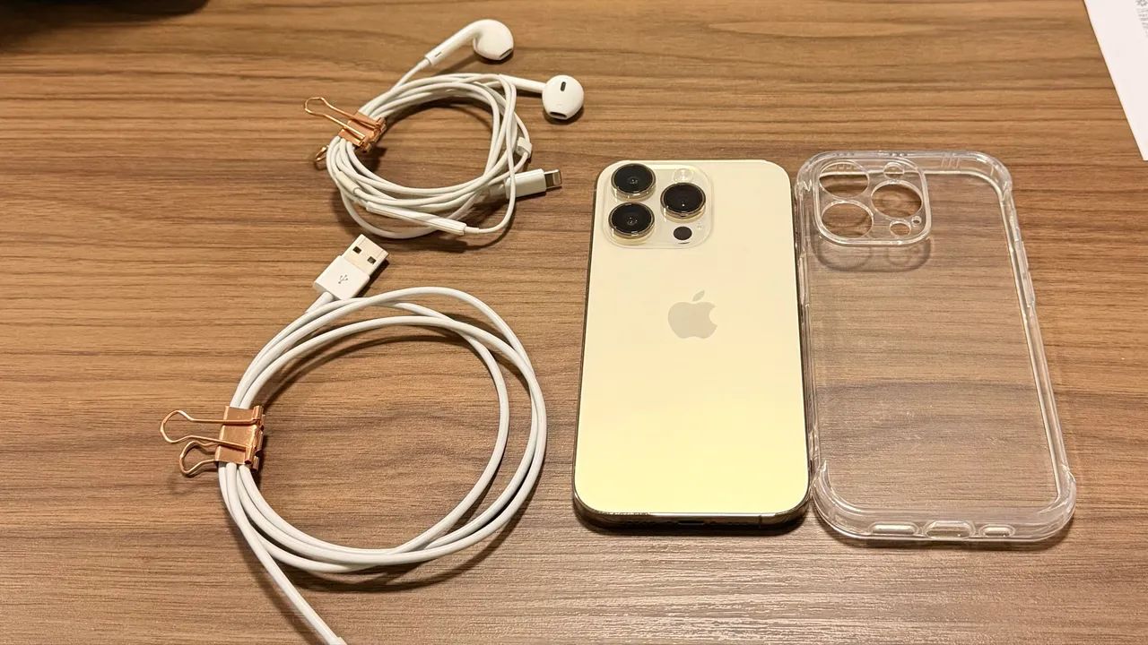 iPhone 14 Pro Dourado128GB - Celulares e Smartphones - Flor de