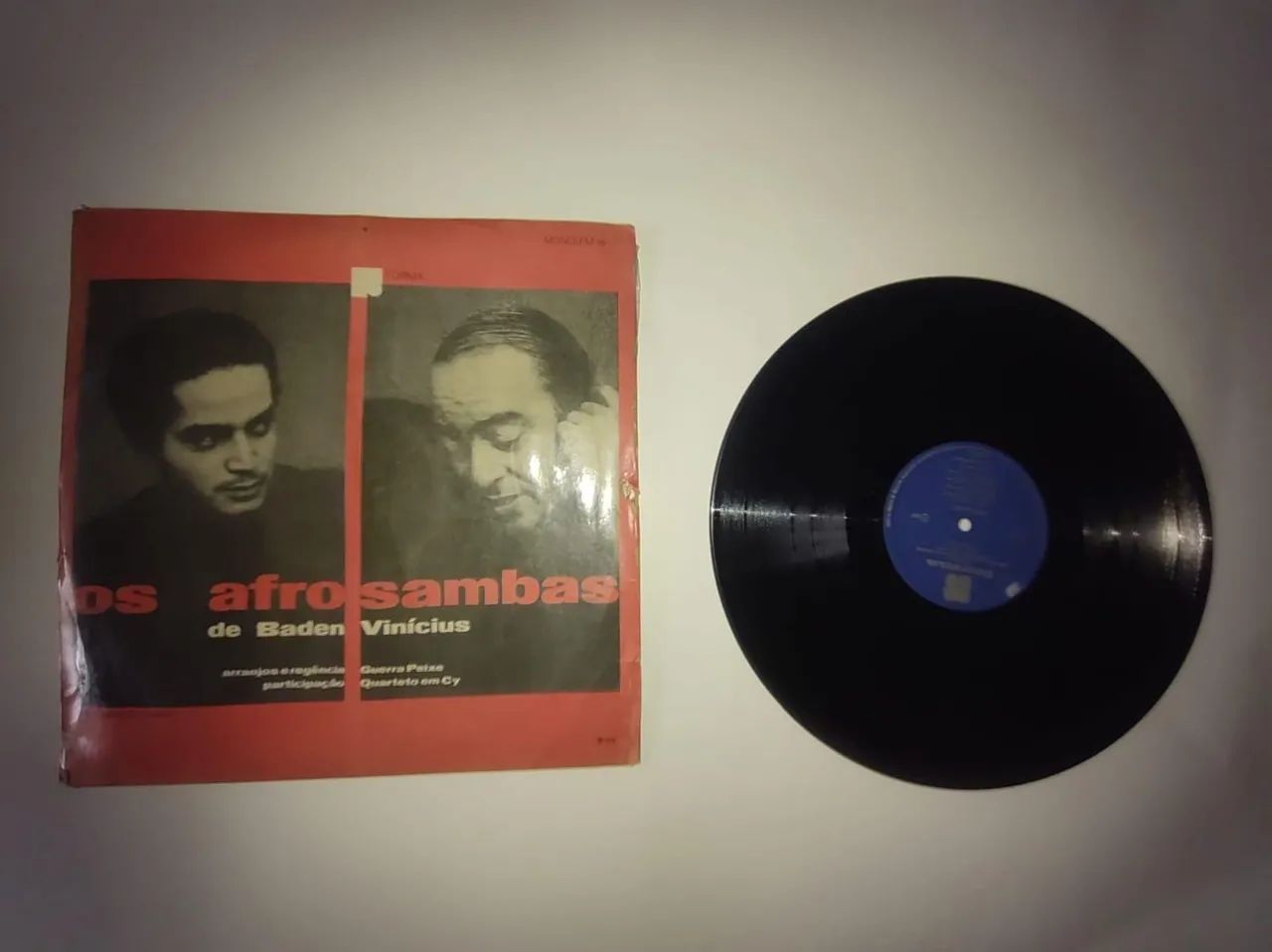 LP VINIL RARO - AFRO SAMBAS - VINÍCIUS DE MORAES BADEN POWER