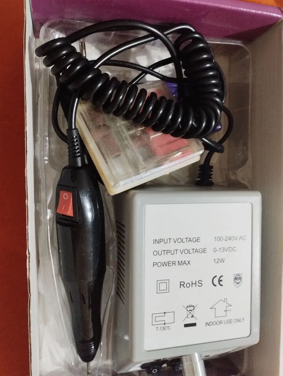 Lixa elétrica de unhas  - Foto 3